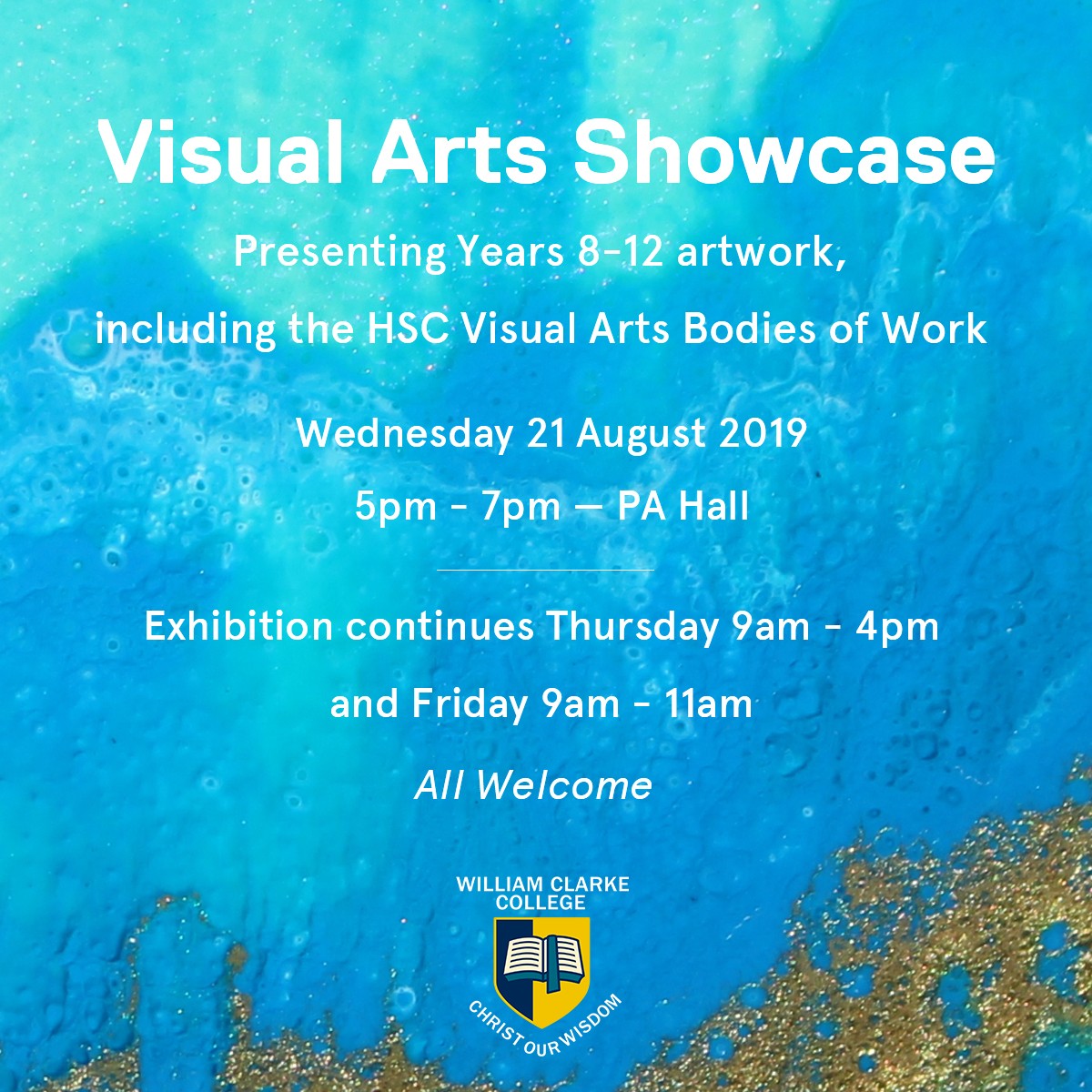 Visual Arts Showcase 2019 William Clarke College Visual Arts Showcase 2019 William Clarke College